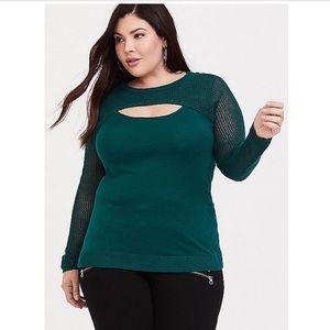 Beautiful green sweater